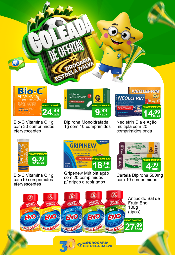 Tabloide Goleada de Ofertas